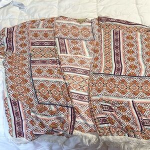 Democracy cover up. Size Medium. Slightly oversized. Lightly used.